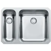 Franke 122.0257.094 Franke 1,5 spoelbak/ONDERBOUW RVS