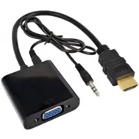 HaverCo HDMI naar VGA + AUX-audio kabel adapter