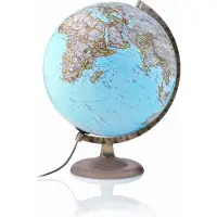 National Geographic Gold wereldbol Oceaankleur: blauw, Taal: Nederlands