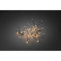 Konstsmide Draadverlichting - led kerstverlichting binnen - 50 lampjes - 4.9 mete
