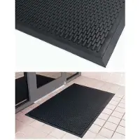 Deurmatshop.Nl Rubbermat / Soil Guard / 90 cm x 150 cm / zwart