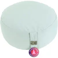 Spiru Yogi & Yogini Meditatiekussen Rond Katoen Celadon - 33 x 17 cm