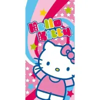 Hello Kitty Strandlaken Superstar - Multicolor - 75x150