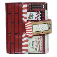 Shagwear portemonnee Bakery rood - 0549sm