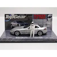 Minichamps 1/43 Mercedes-Benz McLaren SLR "Top Gear", Zilvergrijs metallic