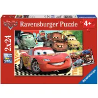 Ravensburger Puzzle Nouvelle aventure - Cars 2 Ravensburger 2 x 24 pièces