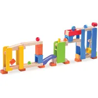 Wonderworld houten hammer slammer knikkerbaan