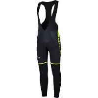 Rogelli Collant Umbria 2.0 lange wielerbroek bibtight - zwart / geel - maat S