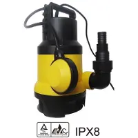 VDT Dompelpomp Vuilwater Pomp met vlotter 9500 l/h