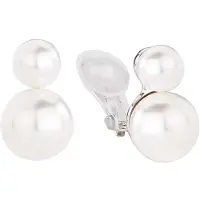 Traveller pareloorclip - met 8 en 12mm Swarovski Crystal parels - #113105