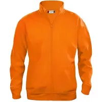 Clique Basic cardigan Signaaloranje maat S heren