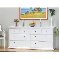 Ebuy24 Dressoir kommode Venetië wit.