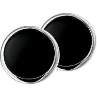 Trendjuwelier huiscollectie 1008343 zilveren oorclips met onyx