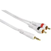 Hama 3.5 Stereo-2Rca White 2M