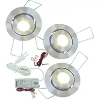 Klemko Lumiko Downlight, Spot, Schijnwerper - 876850 [3 stuks]