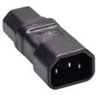 Microconnect Power adapters c14 to c15 15 amps & 250 volts, black pea1415