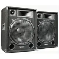 Skytec MAX15 disco speakerset 15" 2000 Watt