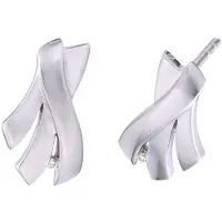 Orphelia Dames 925 Sterling Zilveren Oorbellen - Zilver ZO-5684
