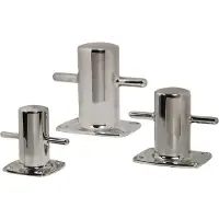 Talamex Bollard Cleat Zilver 65 mm