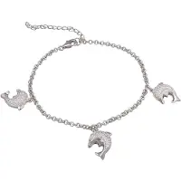 Orphelia Dames 925 Sterren Zilver Armband - Zilver ZA-1877