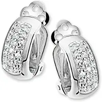 Trendjuwelier huiscollectie 1306331 Zilveren oorclips met zirkonia