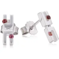 Orphelia Dames 925 Sterling Zilveren Stud Oorbellen - Zilver ZO-5663