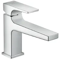 Hansgrohe Metropol wastafelkraan CoolStart waterbesparend met afvoerplug chroom