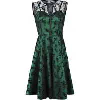 Voodoo Vixen - Rockabilly Midi-jurk - Emerald - S tot 4XL - voor Vrouwen - groen | Maat M