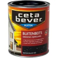 Cetabever Dekkende Buitenbeits - 0,75 liter - Bretons Blauw