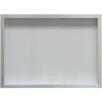 Deknudt Frames kader voor canvas, zilver fotomaat 50x50 cm