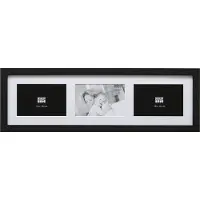 Deknudt Frames fotokader zwart, 3 foto's horizontaal