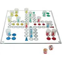 Out of the blue Mens Erger Je Niet Drankspel - Drinking Ludo