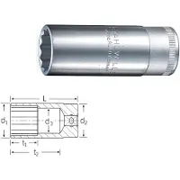 Stahlwille 51 18 03020018 Dop (zeskant) Dopsleutelinzetstuk 18 mm 1/2 (12.5 mm)