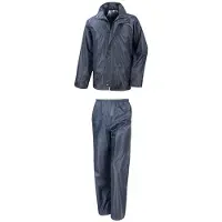 Result - Regenpak - Unisex - Maat M - Marine