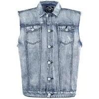 Black premium by emp Bodywarmer - Life Of An Easy Rider - S tot 5XL - voor Mannen - blauw - Maat L