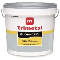 Trimetal Globacryl Villa Velours - Op Kleur Gemengd - 5L