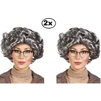 Themaparty Pruik Elizabeth (oma)