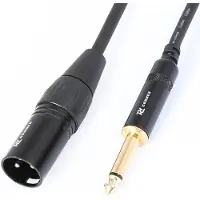 PD Connex XLR (m) - 6,35mm Jack mono (m) audio adapter - 0,15 meter