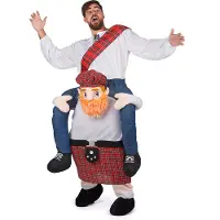 Vegaoo Man op de rug van een Schot kostuum voor volwassenen