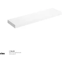 Clou Match Me Planchet 150x38x8 cm Wit Hoogglans Gelakt