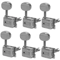 Wilkinson (B-Stock) Wilkinson 162-NL stemmechanieken zes stuks voor gitaar nikkel