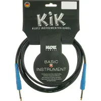 Klotz KIKC6.0PP2 jack 2p - jack 2p 6 meter instrumentenkabel