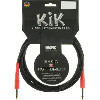 Klotz KIKC3.0PP3 jack 2p - jack 2p 3 meter instrumentenkabel