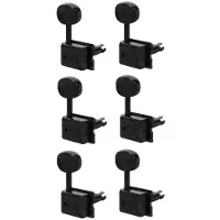 Wilkinson 162-BL stemmechanieken voor gitaar 6L zwart