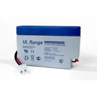 Ultracell UL0.8-12 VRLA AGM Loodaccu (12V, 0.8 Ah, JST aansluiting)