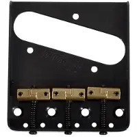 Wilkinson B-WTB-B brug met messing staggered zadels zwart