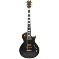 ESP E-II Eclipse DB Vintage Black elektrische gitaar met koffer