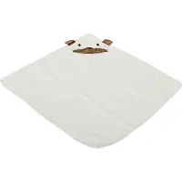 Pippi badcape 83 x 83 cm wit