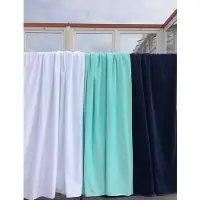 S & LT Velours strandlaken fuchsia 100x220