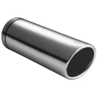 Ulter Sport Uitlaatsierstuk - Rond Ø70mm - Lengte 200mm - Montage 40-60mm - RVS